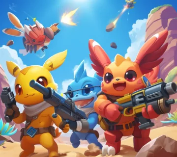 palworld pockemons with guns