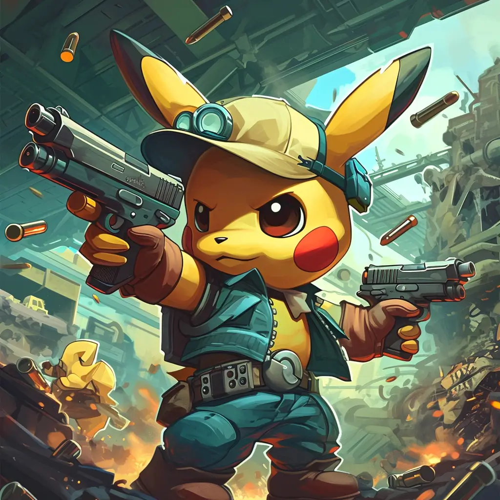 Palworld the Pokemon with guns game